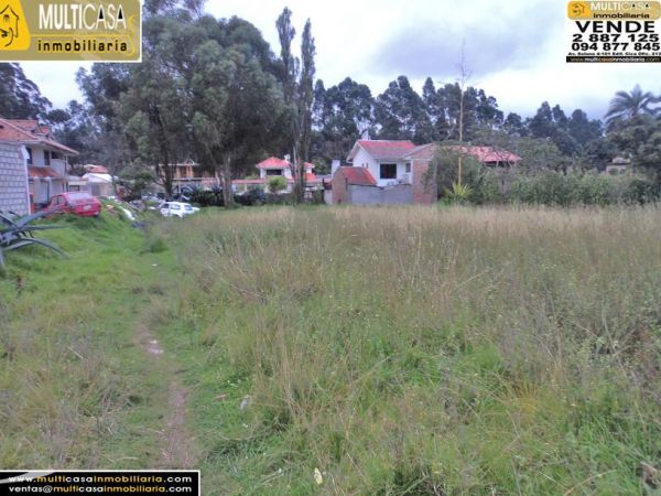 Venta de hermoso terreno planito a crédito con 2 Frentes sector Avenida Primero de Mayo Cuenca