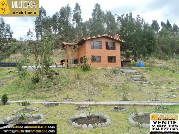 Casa mas Terreno en Venta a Crédito sector Challuabamba Cuenca - Ecuador