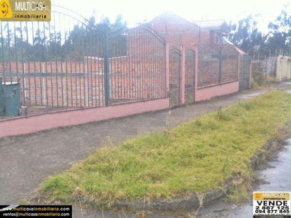 Terreno en Venta a crédito amplio y plano sector Ordoñez Lasso  Cuenca - Ecuador