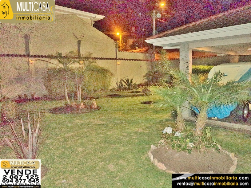 Casa amoblada en Venta a crédito sector Río Amarillo Cuenca - Ecuador.