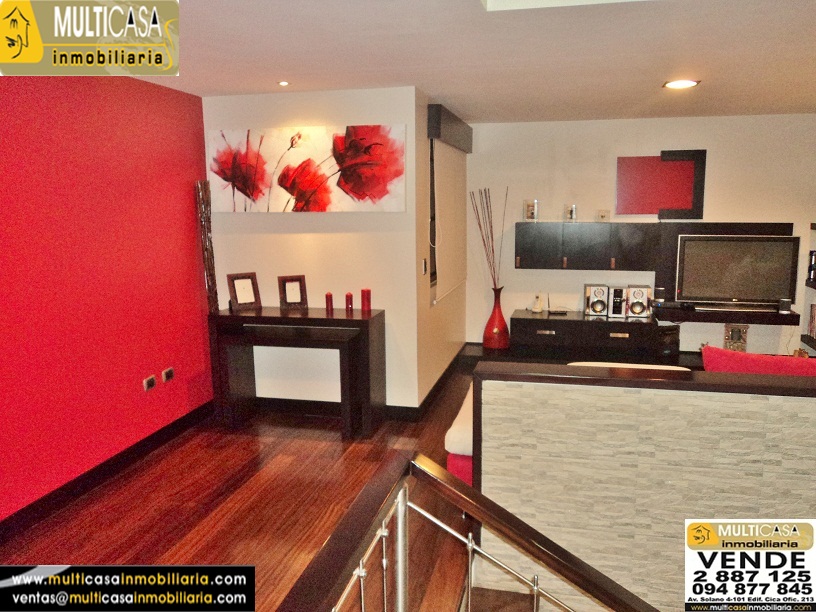 Casa amoblada en Venta a crédito sector Río Amarillo Cuenca - Ecuador.