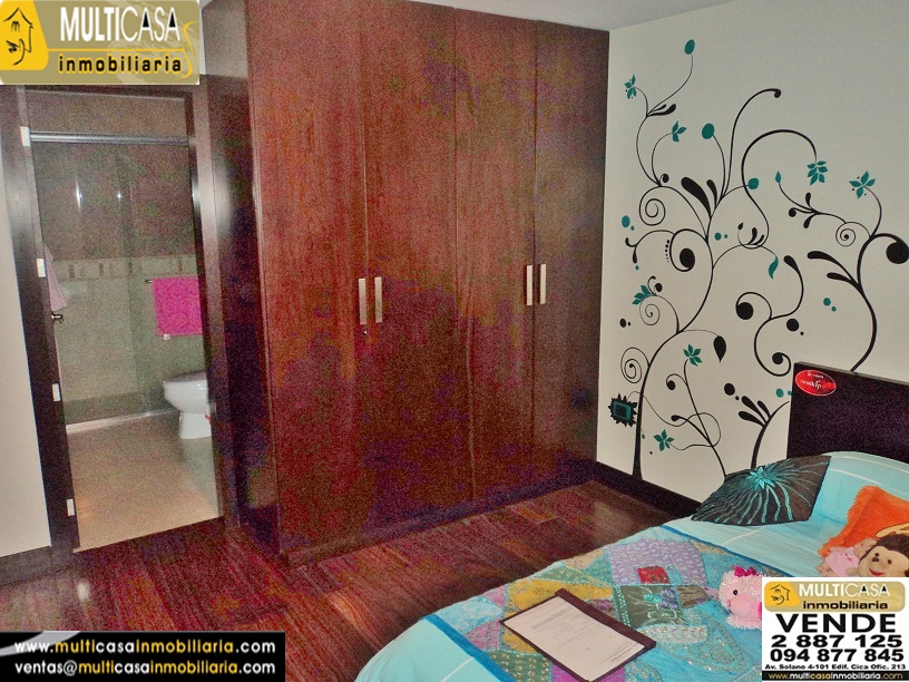 Casa amoblada en Venta a crédito sector Río Amarillo Cuenca - Ecuador.