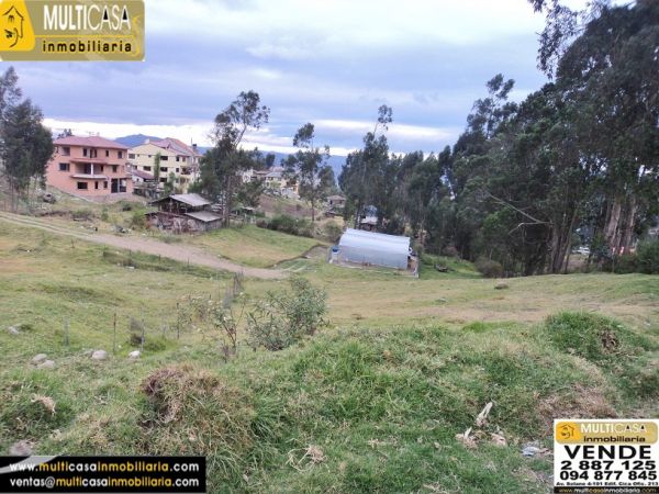 Venta de terreno a crédito (972,76m2) en la parroquia Sinincay sector Mayancela Cuenca Ecuador
