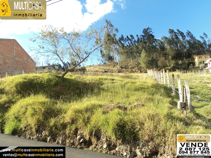 Terreno en Venta a crédito listo para Construir sector Camino Viejo a Baños Cuenca - Ecuador