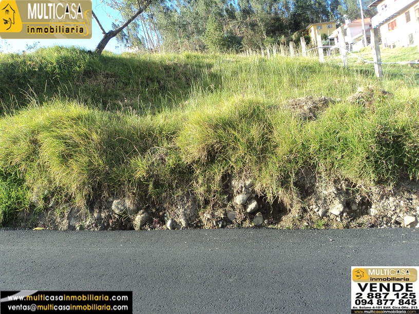 Terreno en Venta a crédito listo para Construir sector Camino Viejo a Baños Cuenca - Ecuador