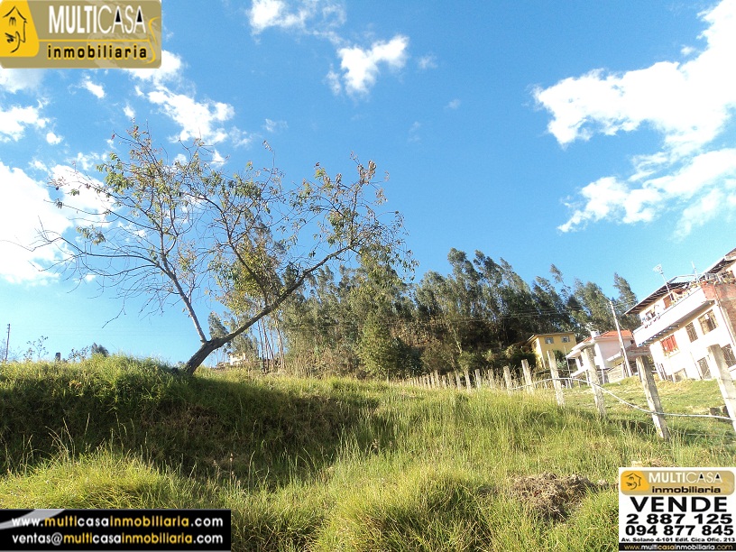 Terreno en Venta a crédito listo para Construir sector Camino Viejo a Baños Cuenca - Ecuador