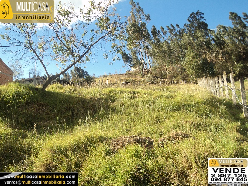 Terreno en Venta a crédito listo para Construir sector Camino Viejo a Baños Cuenca - Ecuador