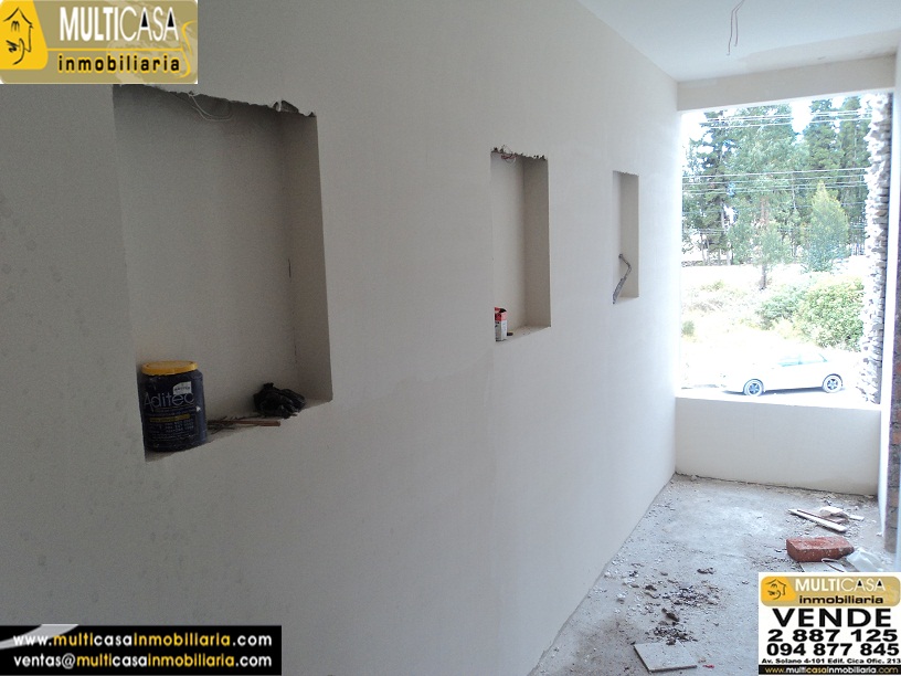 Venta de hermosa casa grande en sector entrada a Ricaurte (Se entrega Terminada) Cuenca - Ecuador