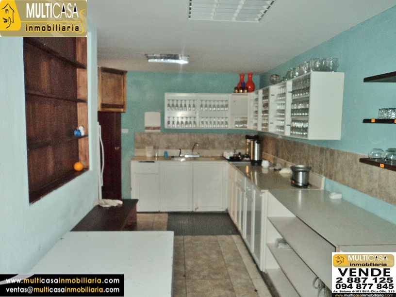 Venta de hermosa casa grande a crédito Comercial y Residencial sector Don Bosco Cuenca - Ecuador
