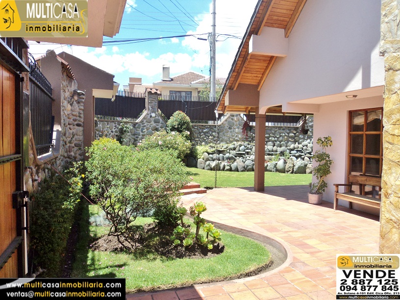 Venta de hermosa casa grande a crédito Comercial y Residencial sector Don Bosco Cuenca - Ecuador