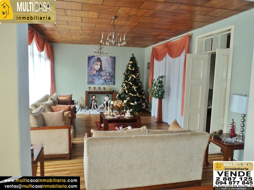 Casa rentera en Venta a crédito sector Centro de la Ciudad Cuenca - Ecuador