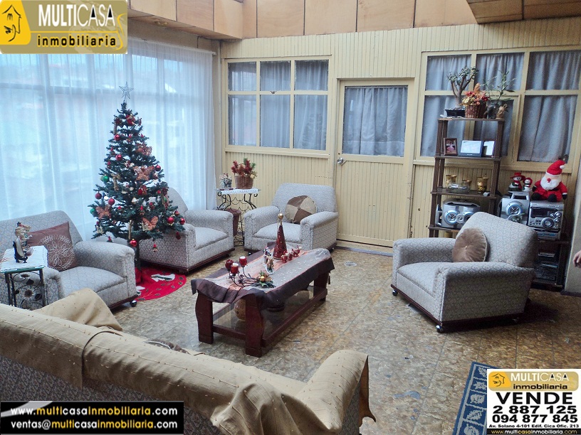 Casa rentera en Venta a crédito sector Centro de la Ciudad Cuenca - Ecuador