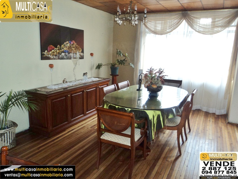Casa en Venta a crédito de 6 departamentos sector Centro de la Ciudad Cuenca - Ecuador