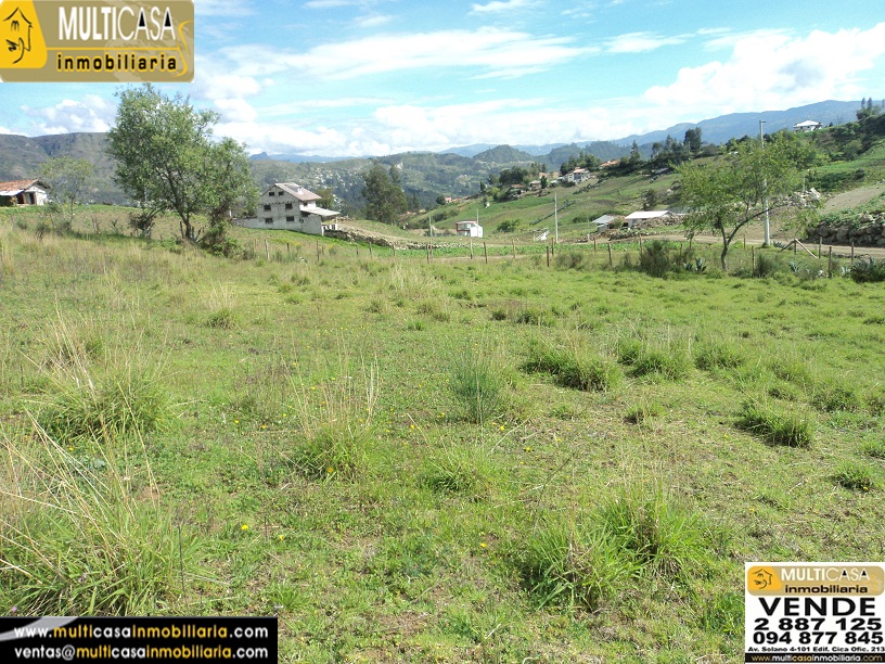 Venta de terreno a crédito en Challuabamba frente a la Urb. Terranova