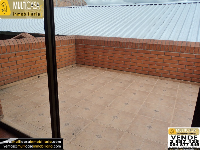 Venta de hermoso departamento a crédito por estrenar sector Los Tótems  Cuenca - Ecuador