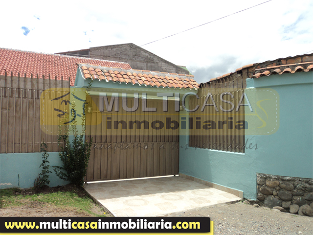 Venta de Hermosa Casa a crédito en Calle Sin Retorno sector Quinta Chica  Cuenca - Ecuador