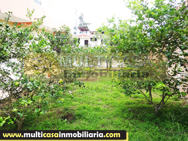 Casa en Venta a crédito con espacio verde Sector Centro de la Ciudad Macas - Ecuador