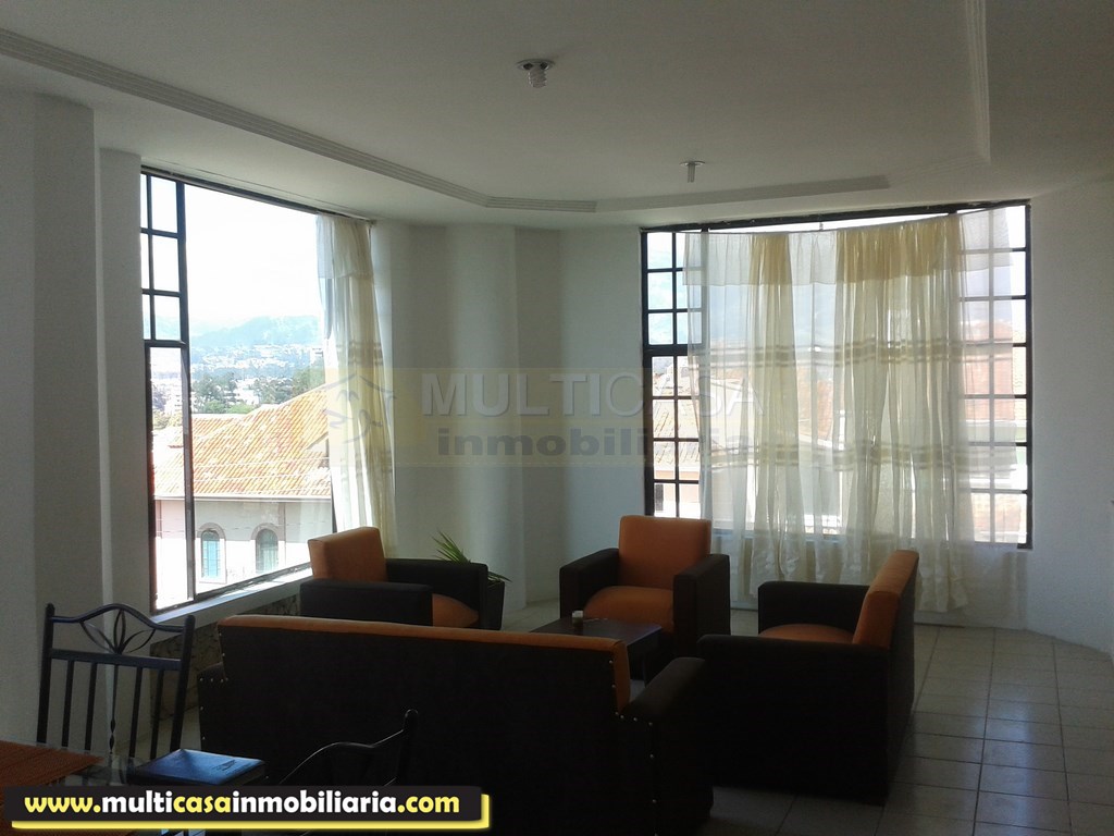 Venta de hermoso edificio de 6 departamentos y 2 media Aguas a crédito sector Las Pencas Cuenca - Ecuador