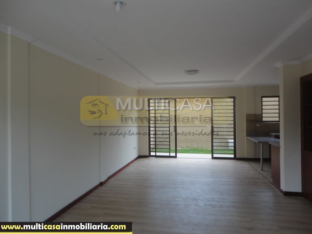 Venta de Casa en Urbanización Privada Por Estrenar a crédito por el sector Challuabamba Cuenca - Ecuador