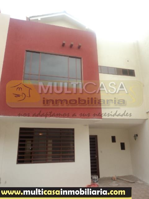Venta de Casa en Urbanización Privada Por Estrenar a crédito por el sector Primera De Mayo Cuenca - Ecuador