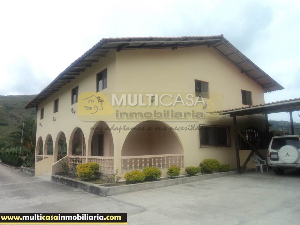 Venta de Hermosa Quinta a crédito por el sector El Cabo Cuenca - Ecuador