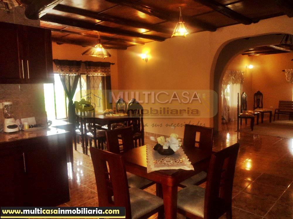 Venta de Hermosa Quinta a crédito por el sector El Cabo Cuenca - Ecuador