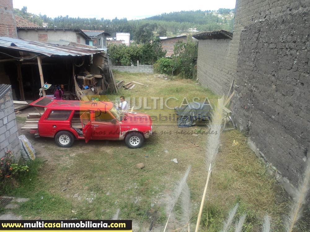 Venta de Hermoso Terreno Comercial  a crédito sector Gonzales Suarez Cuenca - Ecuador