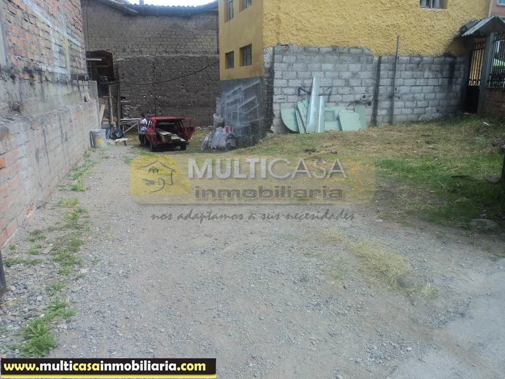 Venta de Hermoso Terreno Comercial  a crédito sector Gonzales Suarez Cuenca - Ecuador