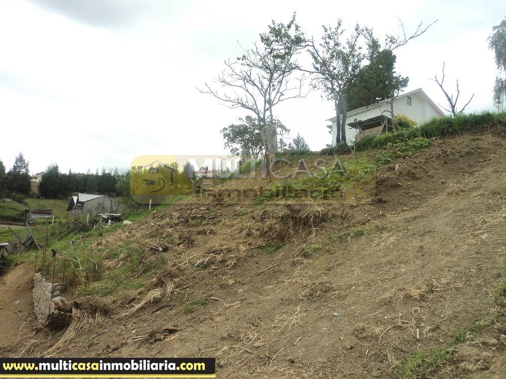 Venta de Terreno a crédito sector Chilcapamba Cuenca - Ecuador