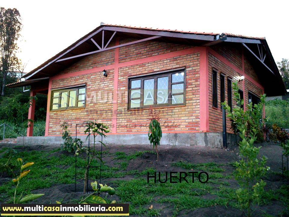 Venta de Hermosa Quinta Vacacional a crédito sector Yunguilla Cuenca - Ecuador