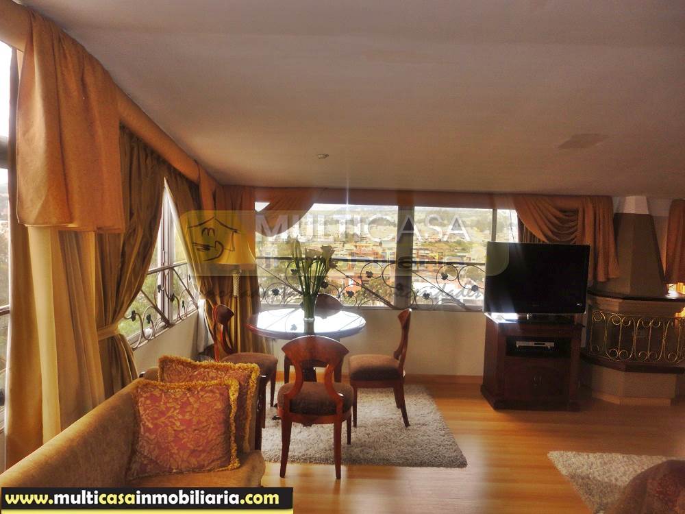 Venta de Hermoso Penthouse con seis Dormitorios y Baño privado completo cada uno a crédito Sector Oro Verde Cuenca - Ecuador