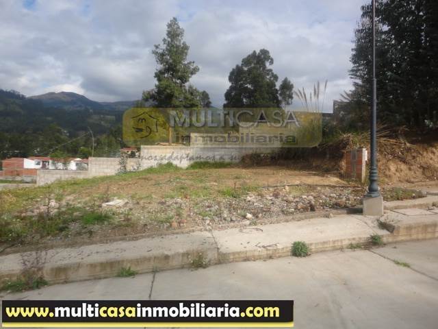Venta de Hermoso Terreno a crédito sector Misicata Cuenca - Ecuador