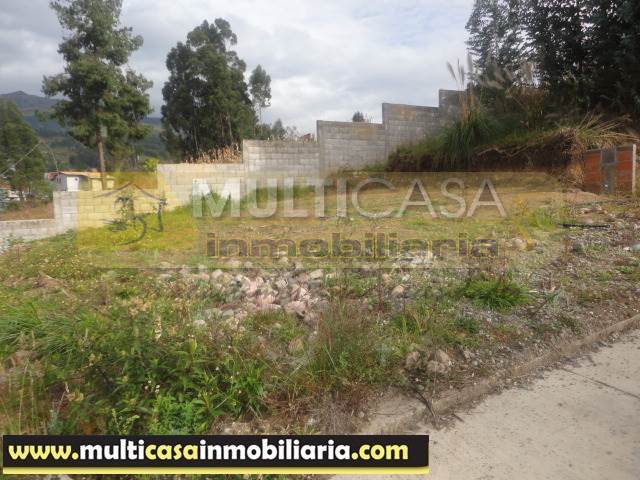 Venta de Hermoso Terreno a crédito sector Misicata Cuenca - Ecuador