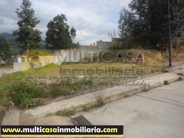 Venta de Hermoso Terreno a crédito sector Misicata Cuenca - Ecuador