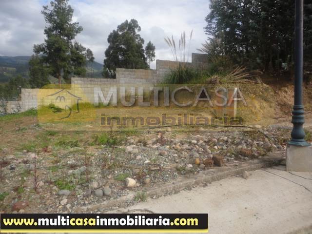 Venta de Hermoso Terreno a crédito sector Misicata Cuenca - Ecuador