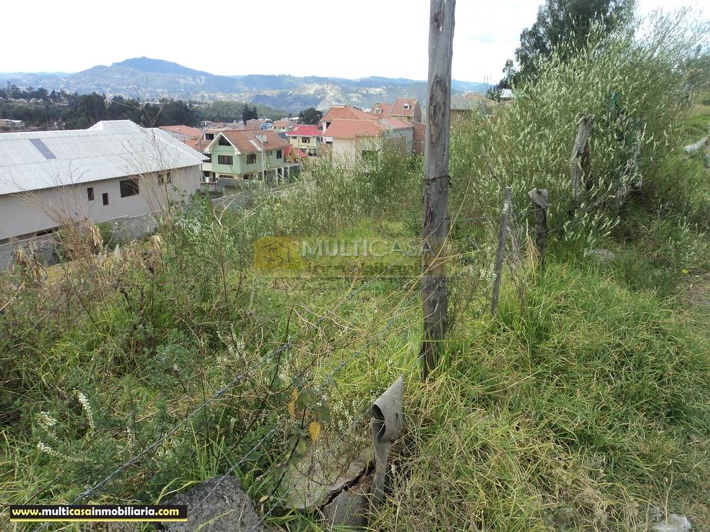 Venta de Hermoso Terreno a crédito sector Las Orquídeas Cuenca - Ecuador