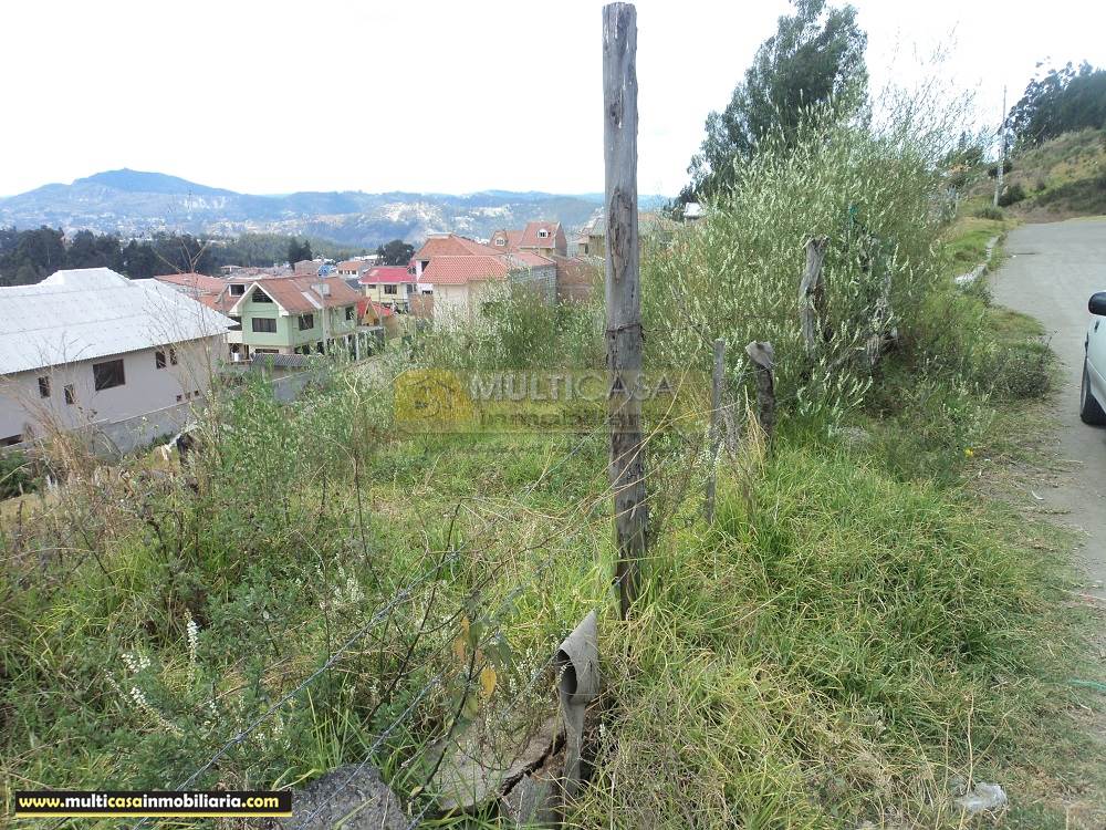Venta de Hermoso Terreno a crédito sector Las Orquídeas Cuenca - Ecuador