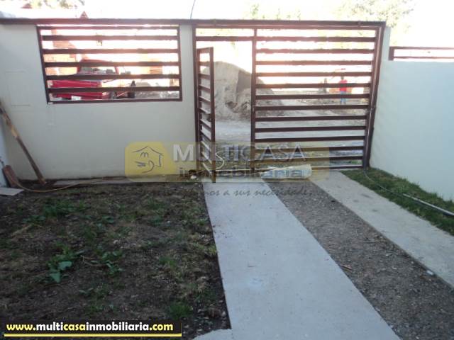 Villa en Venta a crédito por estrenar sector El Cebollar Cuenca - Ecuador