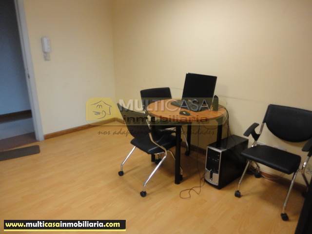 Oficina en Arriendo Amoblada con Guardiania las 24 horas Sector Av. Solano  Cuenca - Ecuador