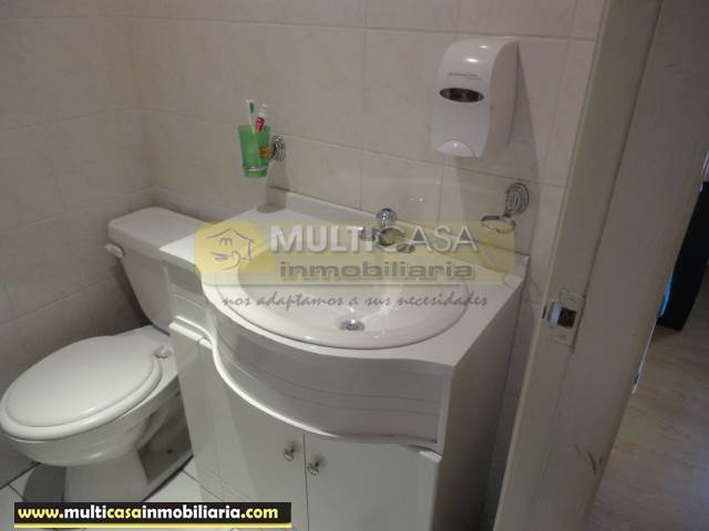Oficina en Arriendo Amoblada con Guardiania las 24 horas Sector Av. Solano  Cuenca - Ecuador