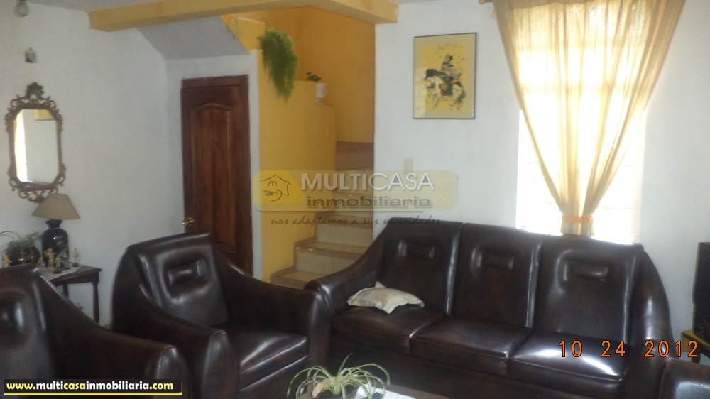 Venta de Hermosa Casa a crédito sector El Valle Cuenca-Ecuador