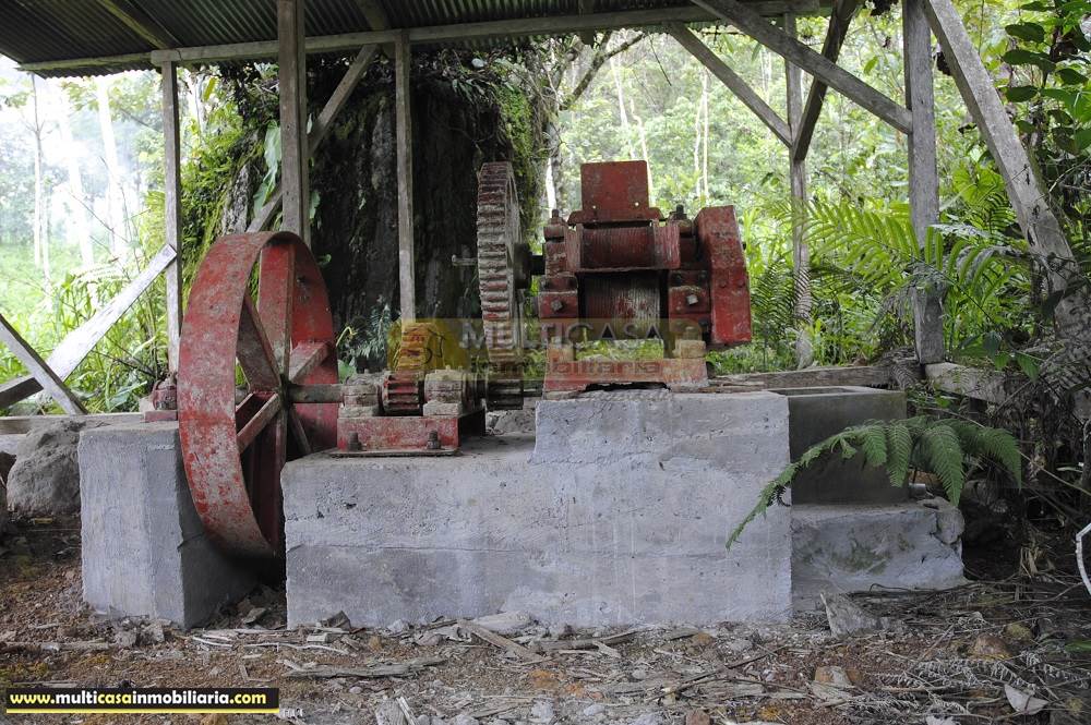 Finca en Venta a crédito bañada en agua sector Logroño Macas - Ecuador