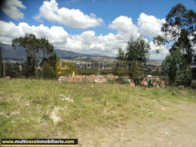 Sitio en Venta a crédito semiplano sector Misicata Cuenca - Ecuador