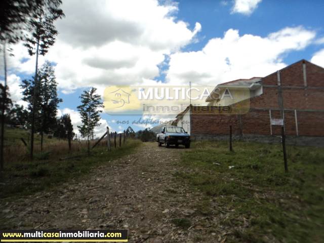 Sitio en Venta a crédito semiplano sector Misicata Cuenca - Ecuador
