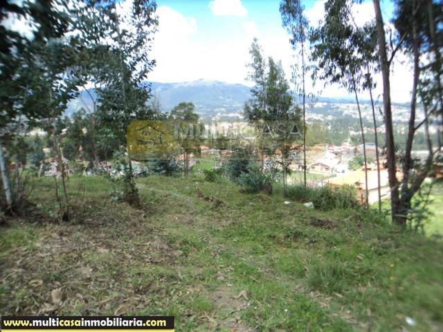 Sitio en Venta a crédito semiplano sector Misicata Cuenca - Ecuador