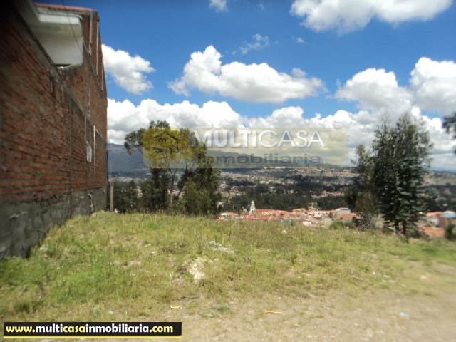 Sitio en Venta a crédito semiplano sector Misicata Cuenca - Ecuador