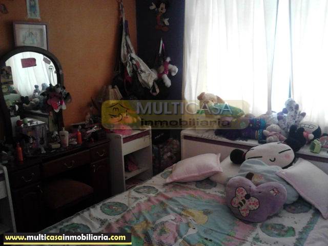 Venta de Hermosa Casa a crédito sector Totoracocha Cuenca-Ecuador