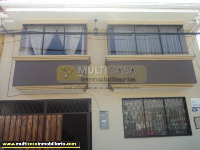 Venta de Hermosa Casa a crédito sector Empresa Eléctrica Cuenca-Ecuador