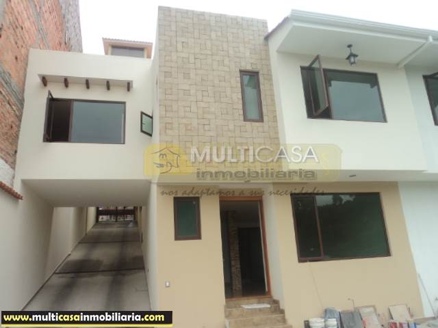 Venta de Hermosa Casa a crédito sector Gapal Cuenca-Ecuador