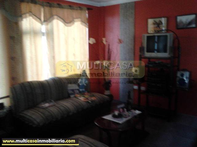 Venta de Hermosa Casa a crédito sector La y del Cebollar Cuenca-Ecuador